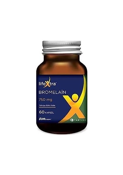 Lifextra Bromelain 60 Kapsul