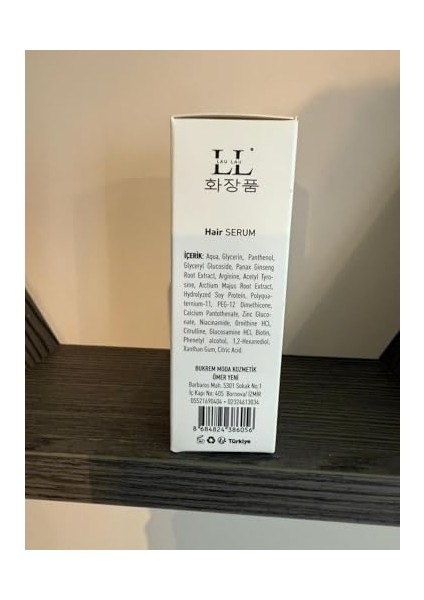 Saç Serumu Saç Güçlendirici Vegan Ürün Dökülme Karşıtı