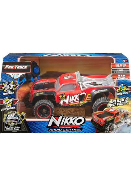 Nikko Pro Trucks Rc Uzaktan Kumandalı Araba - Kırmızı