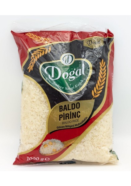 Doğal Bakliyat Baldo Pirinç 1 kg