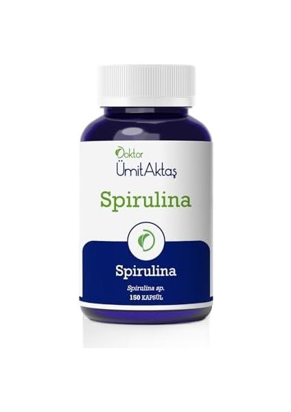 Dr. Ümit Aktaş Spirulina - Gıda Takviyesi - 120 Kapsül fiyatları