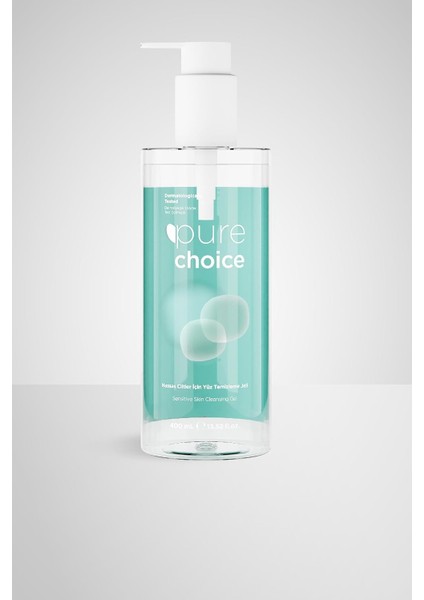 Pure Choice Hassas Ciltler Için Yüz Temizleme Jeli 400 Mililitre fiyatları