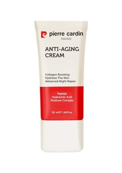 Pierre Cardin Yoğun Yaşlanma Karşıtı Kırışıklık Giderici Yoğun Koruyuculu Günlük Bakım Kremi 50 ml