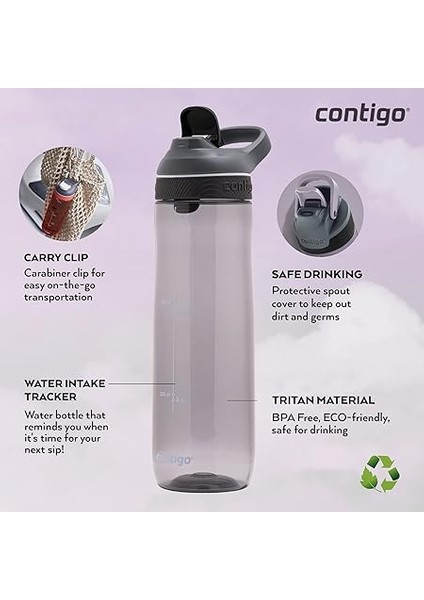 Cortland Autoseal Tritan SULUK,GRI,720 Ml,model 2019 fırsatları