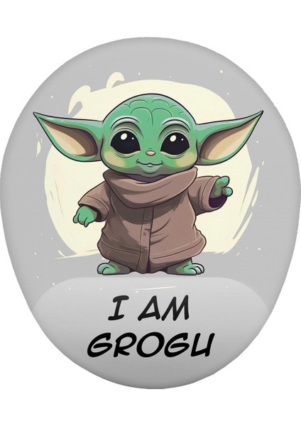 I Am Bilek Destekli Mouse Pad