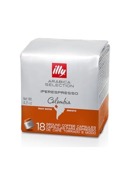 Illy Ipso Kapsül Kahve Arabica Colombia 18 Home Bag x Kapsül modelleri