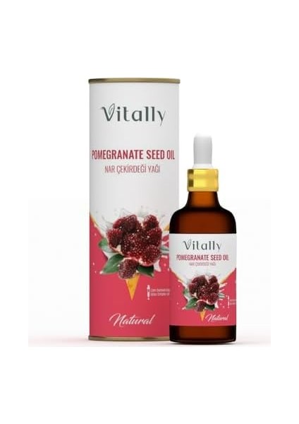 Vitally Nar Çekirdeği Yağı 20 ml (Soğuk Sıkım)
