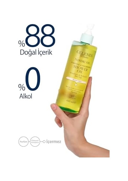 Celenes Celenes Nordic Oil Duş Yağı Hassas Ciltler