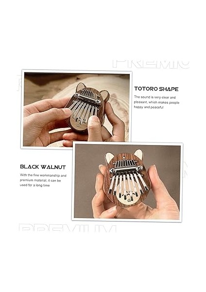 Bebekler Için Parmak Piyano Bebek Müzik Oyuncakları Bebekler Için Müzik Aletleri Taşınabilir Kalimba Seti modelleri