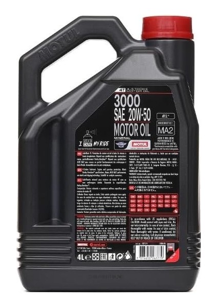 3000 4t 20W50 4 Litre fiyatları