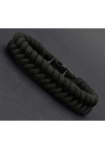 Siyah Yılan Paracord Bileklik - PAR0054