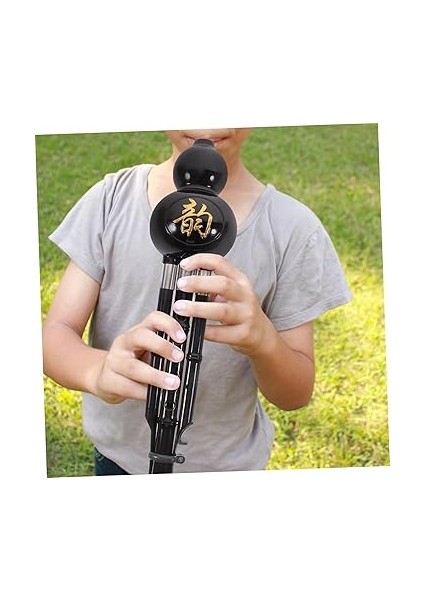 Zarif Cucurbit Flüt 1 Set Yedi Delikli Nefesli Çalgı C Tuşu Yeni Başlayanlar Için Reçine ve Bakırdan Yapılmıştır Rastgele Renk modelleri