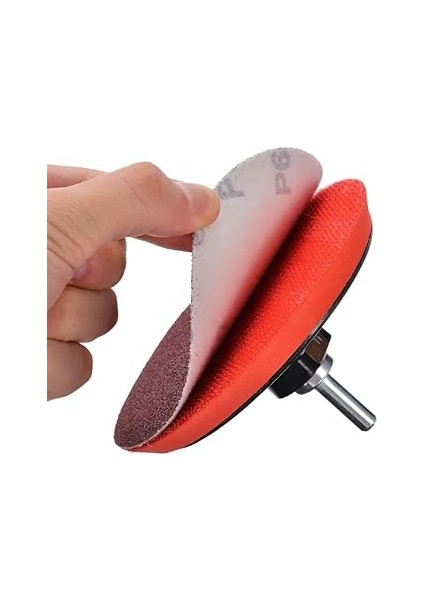 Parça Cırt Zımpara Seti Matkap ile Uyumlu Zımpara Takma Aparatı Dahil Avuç Içi Taşlama Kiti fırsatları