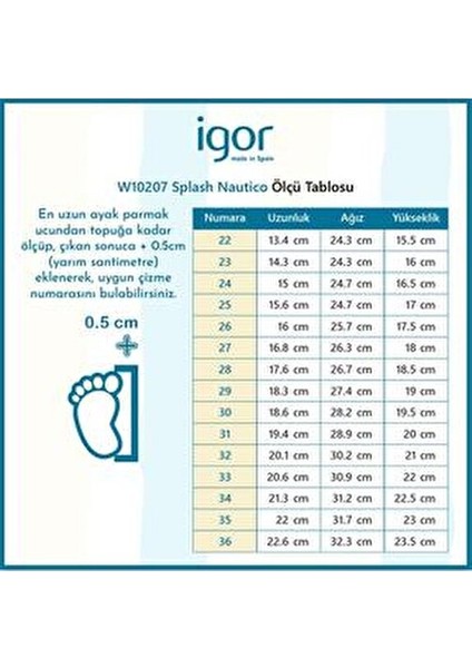 Su Geçirmez Splash Nautico Lacivert Erkek Çocuk Çizme Yumuşak İç Astar ile