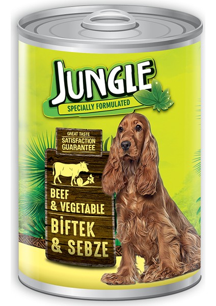 Köpek 415 gr Biftekli-Sebzeli Konserve