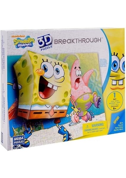 Puzzle 110 Parça 3 Boyutlu Puzzle Breakthrough Sponge Bob 2 fiyatları