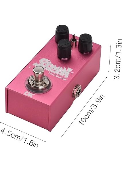 Ton Koruması, Kontrol, Düzey Kontrolü, Işık, 6.35MM Mono Ses Prizi Giriş Çıkış, 3pdt Gerçek Geçiş Efekti Anahtarı, Ses Üçlü Anahtar, 1m Ohm Giriş Empedansı, 10K Ohm Çıkış Empedansı, 9V Besleme fiyatları