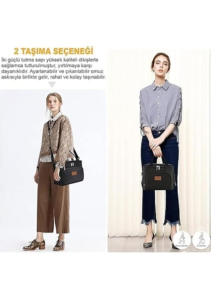 Termal Çanta, Siyah 15L Soğuk Sıcak Tutucu Yalıtımlı Beslenme Çantası, Dayanıklı Malzeme ile Kullanıcı Dostu indirimleri