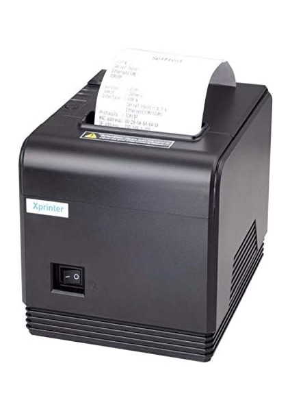Q800 Thermal Seri + USB + Ethernet 300 Mm/sn 203 Dpi Fiş Yazıcı