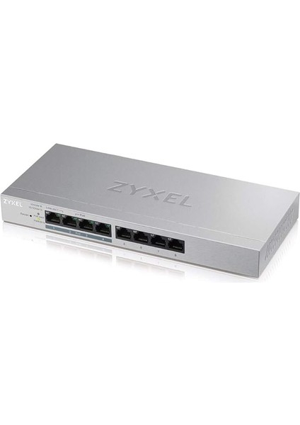 GS1200-8HP-EU0101F, 5 Port Poe Destekli Masaüstü Gigabit Switch