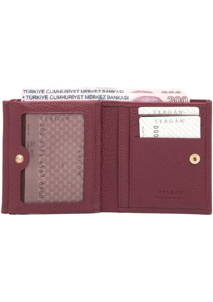 Bordo Hakiki Deri Kadın Cüzdan - S1CB00005627-M71 indirimleri