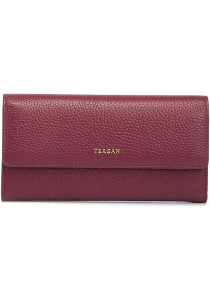 Bordo Hakiki Deri Kadın Cüzdan - S1CB00005719-M71