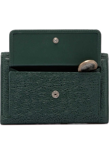 Yeşil Hakiki Deri Kadın Cüzdan - S1CB00005788-N8U