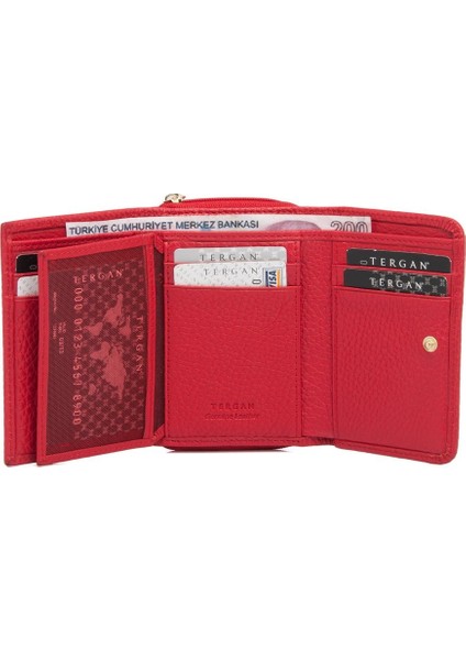 Kırmızı Hakiki Deri Kadın Cüzdan - S1CB00005798-B68 modelleri