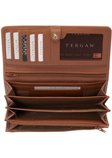 Taba Hakiki Deri Kadın Cüzdan - S1CB00005783-F83