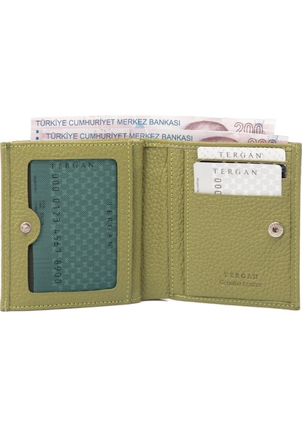 Yeşil Hakiki Deri Kadın Cüzdan - S1CB00005627-G8Z fiyatları