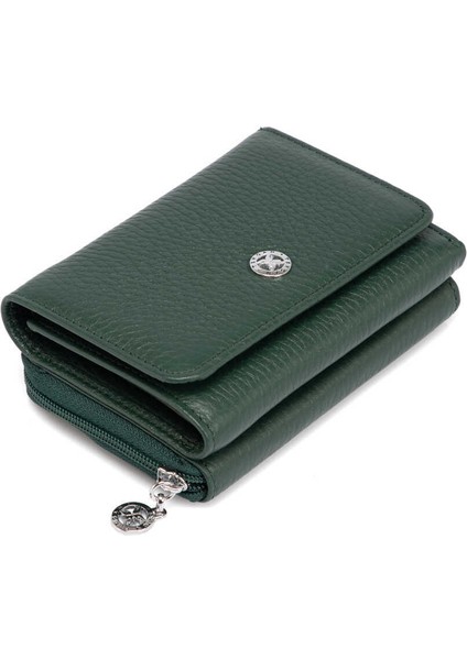 Yeşil Hakiki Deri Kadın Cüzdan - S1CB00005798-I5T