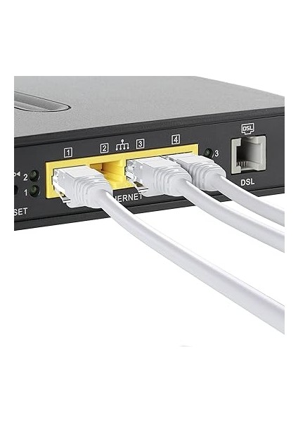 Cat6 Utp Ethernet Ağ Kablosu Yüksek Hızlı RJ45 Lan Internet Kablosu | Router, Modem, Pc, Oyun Konsolu, Ps4, Ps5, Laptop ve Ağ Cihazları Için Dayanıklı (15 Metre) modelleri