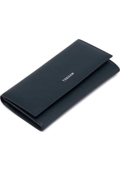 Lacivert Hakiki Deri Kadın Cüzdan - S1CB00005807-I91