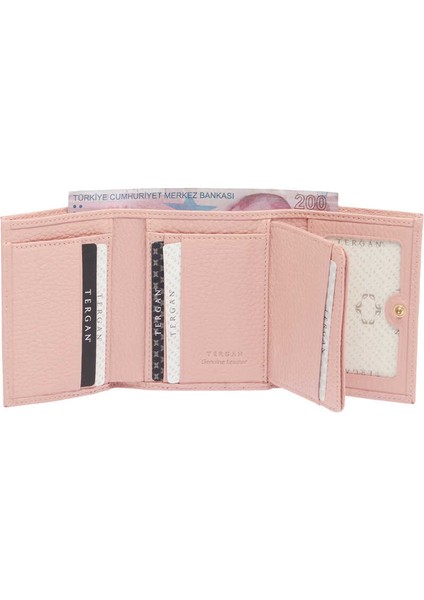 Pembe Hakiki Deri Kadın Cüzdan - S1CB00005633-T8A