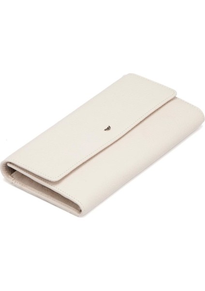 Bej Hakiki Deri Kadın Cüzdan - S1CB00005719-B19
