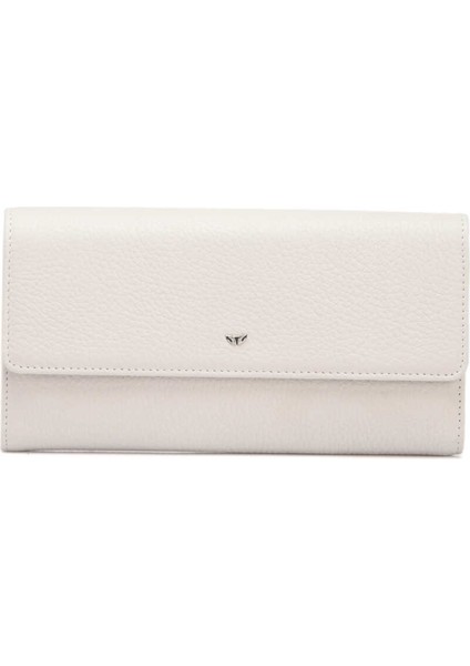 Bej Hakiki Deri Kadın Cüzdan - S1CB00005719-B19