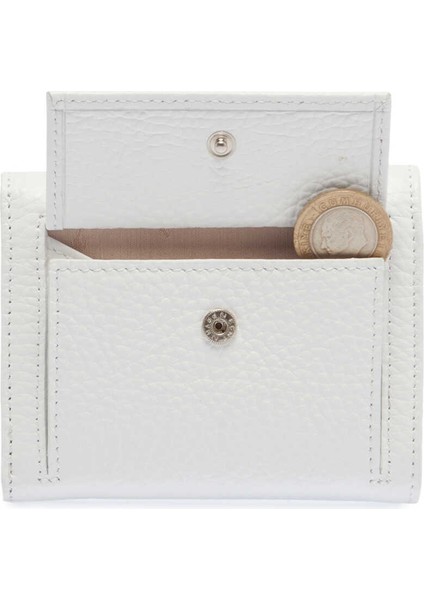 Beyaz Hakiki Deri Kadın Cüzdan - S1CB00005633-B69 indirimleri