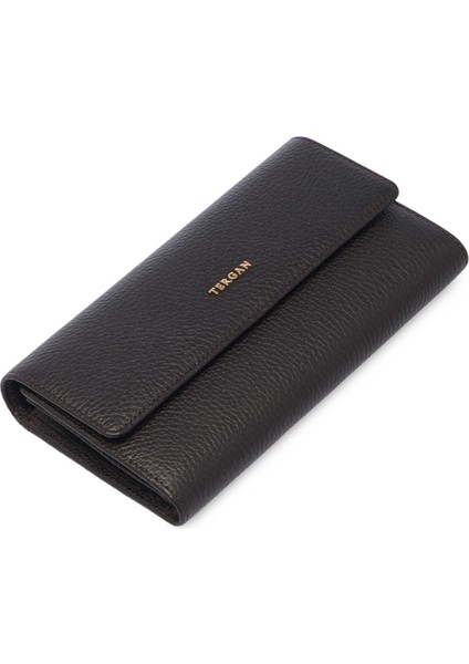 Kahve Hakiki Deri Kadın Cüzdan - S1CB00005719-A42 indirimleri