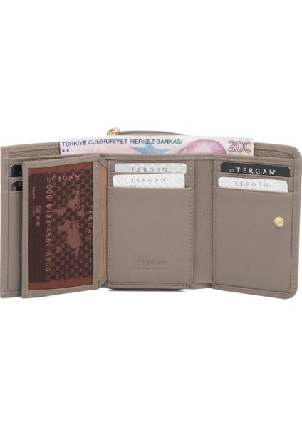 Bej Hakiki Deri Kadın Cüzdan - S1CB00005798-B73 fırsatları