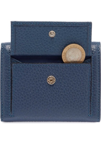 Mavi Hakiki Deri Kadın Cüzdan - S1CB00005633-T0M