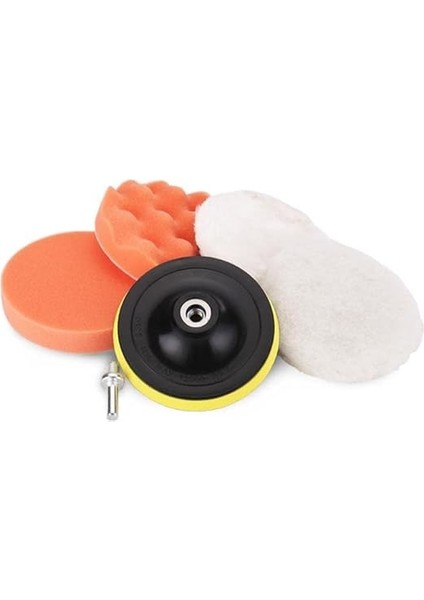 6 Parça 12.5cm Battal Boy Oto Pasta Cila Polisaj Seti fiyatları