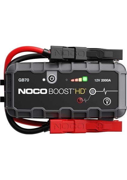 Genius GB70 12V 2000AMP Ultrasafe Lityum Akü Takviye + Powerbank + LED Lamba