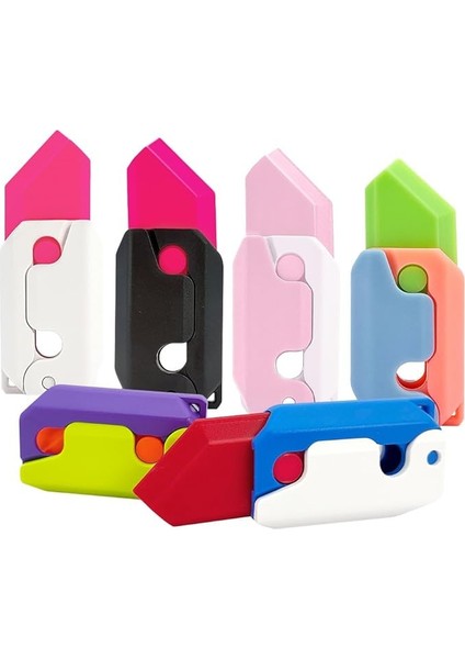 Fidget Toys Anti-Stres Bıçağı Rengi Seçin (Beyaz/mavi)