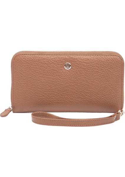 Bej Hakiki Deri Kadın Cüzdan - S1CB00005734-b67