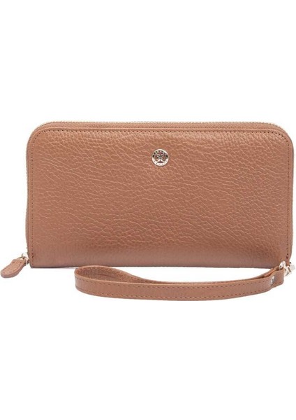 Bej Hakiki Deri Kadın Cüzdan - S1CB00005734-b67