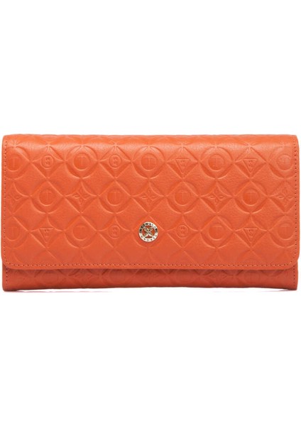 Turuncu Hakiki Deri Kadın Cüzdan - S1CB00005783-L7E indirimleri