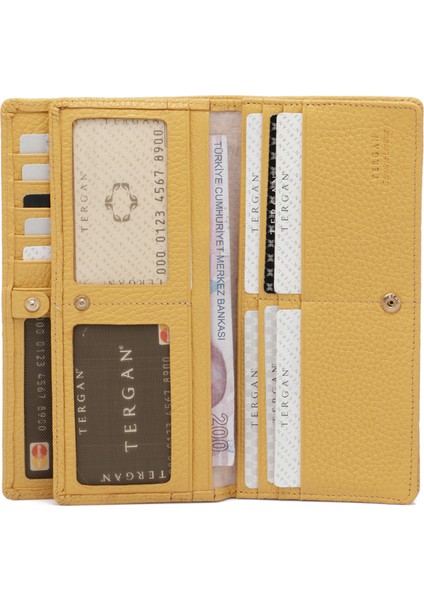 Sarı Hakiki Deri Kadın Cüzdan - S1CB00005685-H28 fırsatları