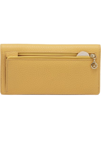 Sarı Hakiki Deri Kadın Cüzdan - S1CB00005685-H28 indirimleri