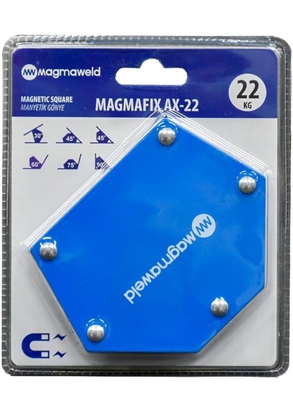 Magmafix Ax-22 Manyetik Kaynak Gönyesi, 22 kg