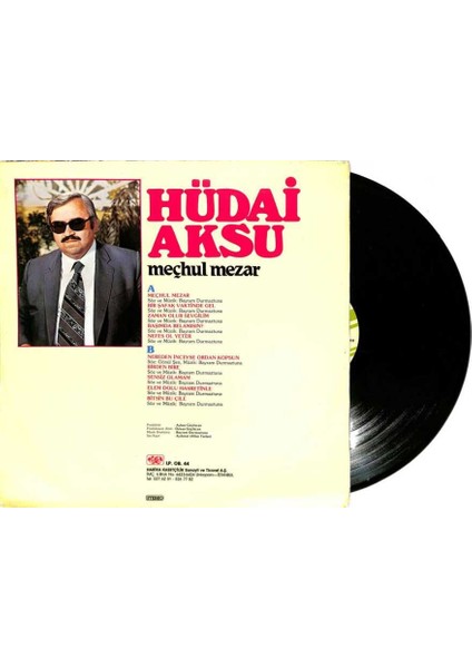 Hüdai Aksu - Meçhul Mezar (Dönem Baskı) Lp Plak (108.5) PLK22061 fiyatları